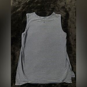 Lululemon Striped Sleeveless Top - Black and White
